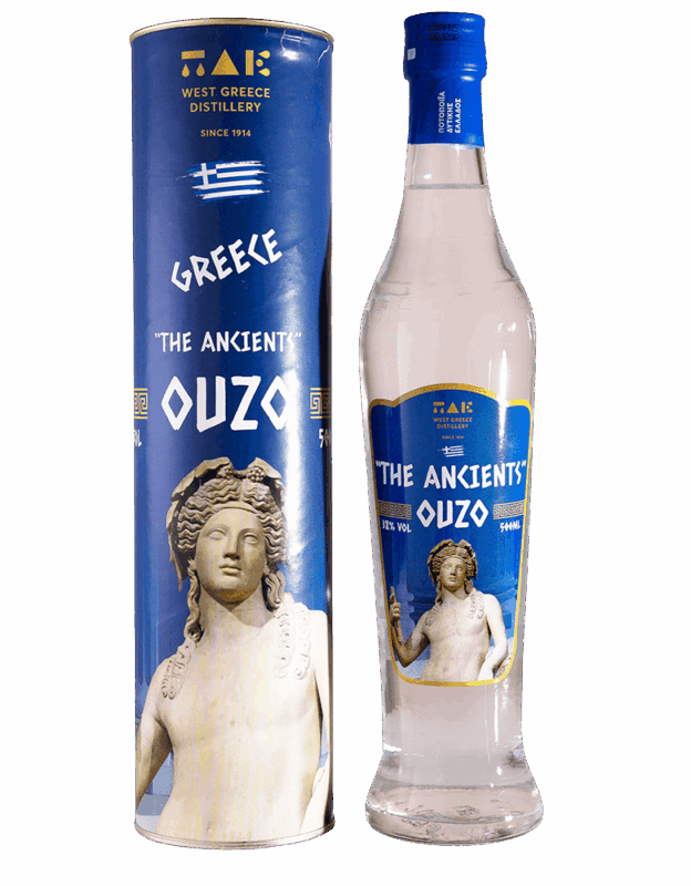 The Ancients Ούζο (Κύλινδρος)