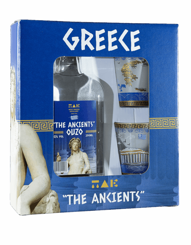The Ancients Ούζο (Κασετίνα Δώρου)